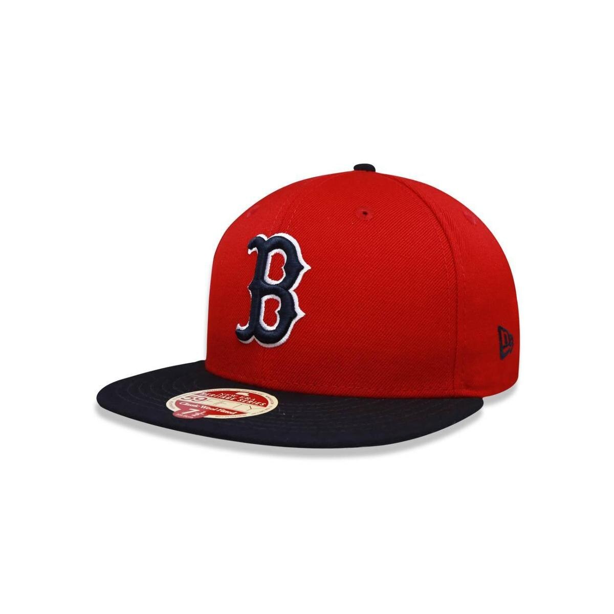 Compre Boné Aba Reta Strapback New Era 950 Boston Red Sox Adulto Online