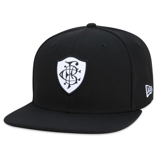 BONE 9FIFTY ORIGINAL FIT SNAPBACK ABA RETA FUTEBOL BOTAFOGO ABA RETA SNAPBACK PRETO NEW ERA