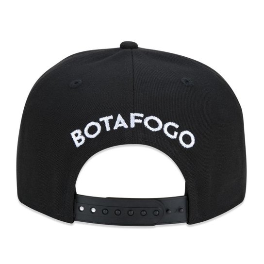 BONE 9FIFTY ORIGINAL FIT SNAPBACK ABA RETA FUTEBOL BOTAFOGO ABA RETA SNAPBACK PRETO NEW ERA