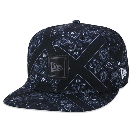 BONE 9FIFTY ORIGINAL FIT SNAPBACK ABA RETA STREET ABA RETA SNAPBACK PRETO/BRANCO NEW ERA - Preto+Branco Menor preço em BONE 9FIFTY ORIGINAL FIT SNAPBACK ABA RETA STREET ABA RETA SNAPBACK PRETO/BRANCO NEW ERA - Preto+Branco