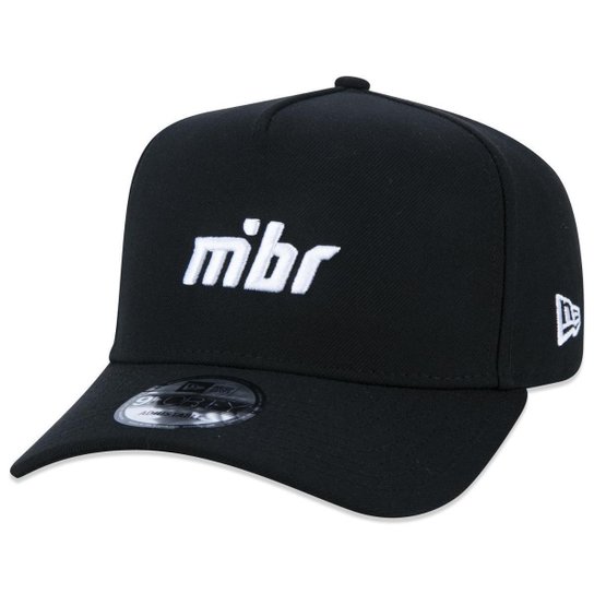 BONE 9FORTY A-FRAME SNAPBACK MIBR ABA CURVA PRETO ABA CURVA SNAPBACK PRETO NEW ERA - Preto Menor preço em BONE 9FORTY A-FRAME SNAPBACK MIBR ABA CURVA PRETO ABA CURVA SNAPBACK PRETO NEW ERA - Preto