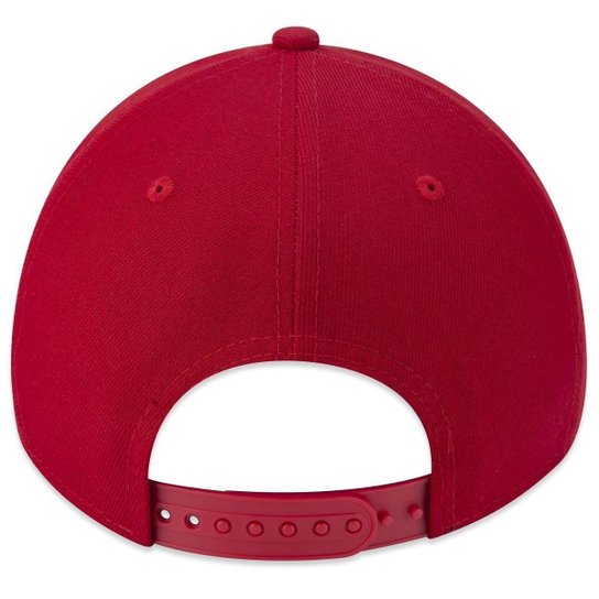 BONE 9FORTY SNAPBACK MLB PHILADELPHIA PHILLIES ABA CURVA VERMELHO VERMELHO NEW ERA