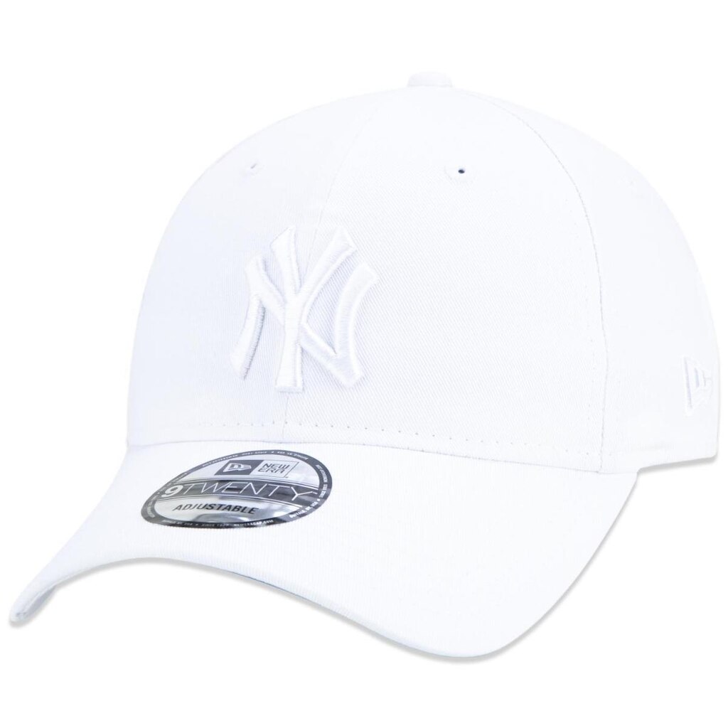 BONE 9TWENTY MLB NEW YORK YANKEES ABA CURVA BRANCO STRAPBACK BRANCO NEW ERA