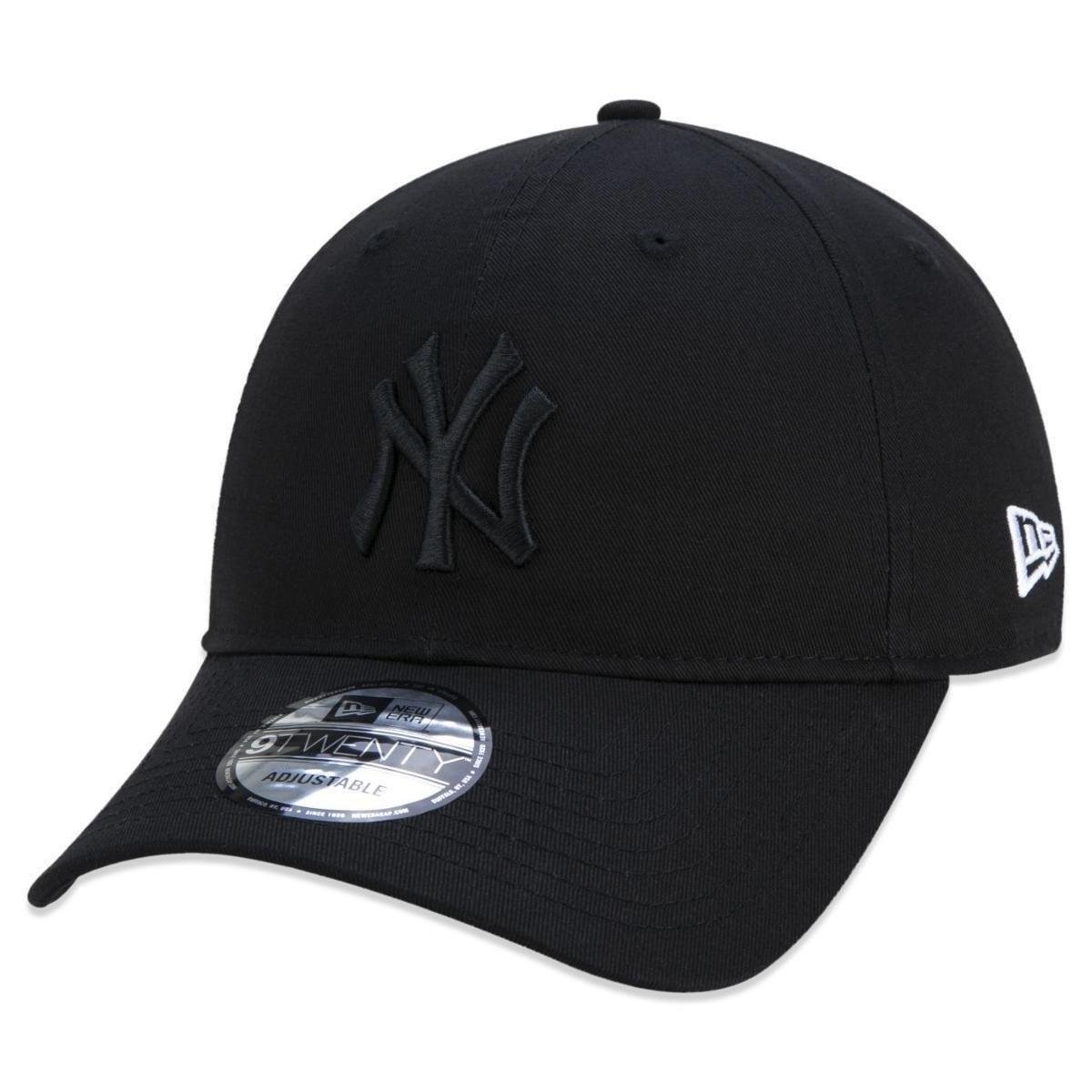 BONE 9TWENTY MLB NEW YORK YANKEES ABA CURVA PRETO STRAPBACK PRETO NEW ERA Menor preço em BONE 9TWENTY MLB NEW YORK YANKEES ABA CURVA PRETO STRAPBACK PRETO NEW ERA