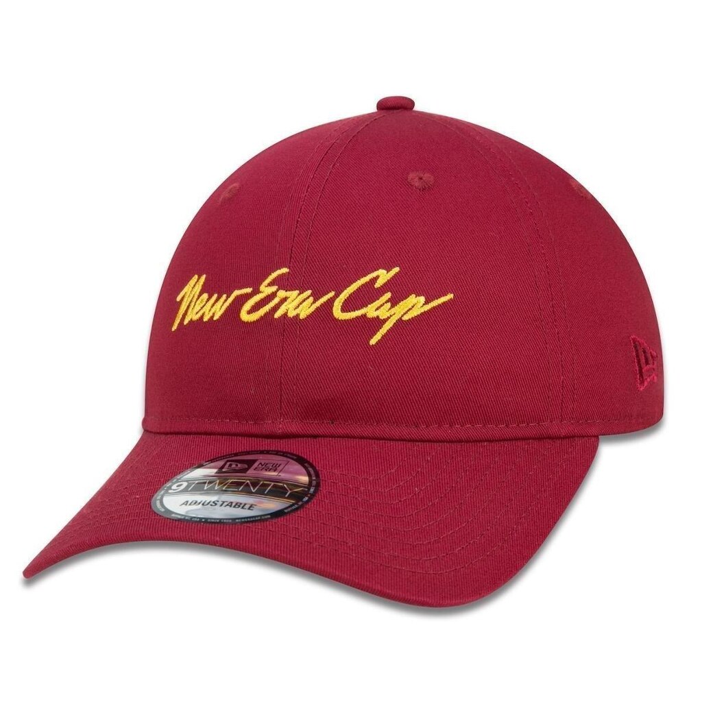 BONE 9TWENTY STRAPBACK CLASSIC ABA CURVA VERMELHO ESCURO ABA CURVA STRAPBACK VERMELHO ESCURO NEW ERA