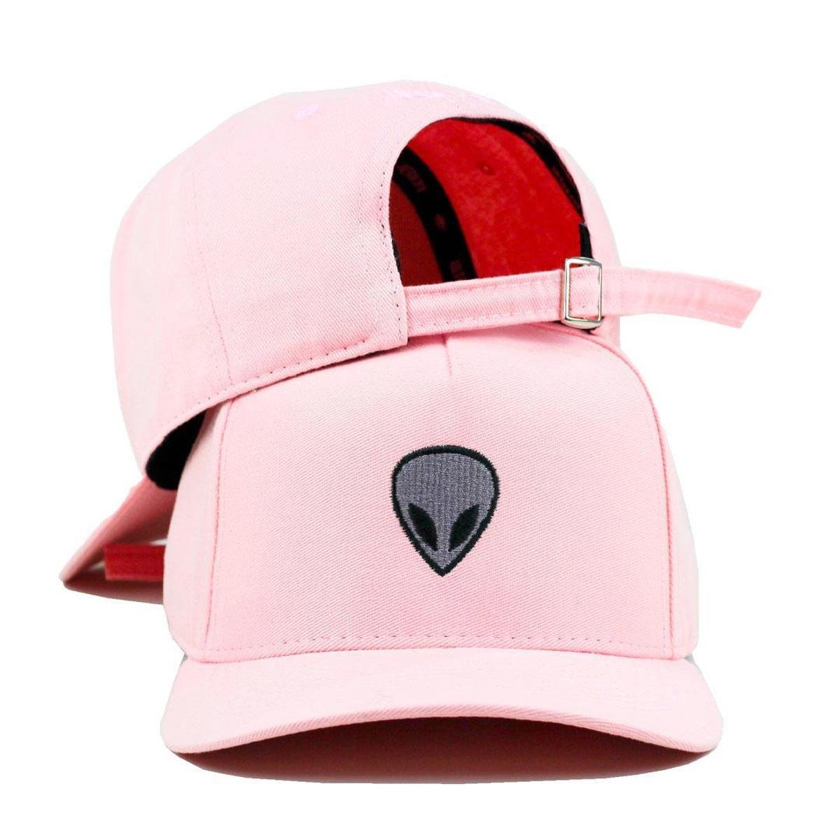 Boné Aba Curva Alien Ultra Six Strapback - Rosa | Netshoes