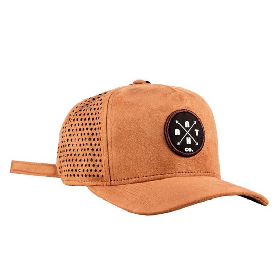 Boné Aba Curva Anth Co Strapback - Marrom+Amarelo Menor preço em Boné Aba Curva Anth Co Strapback - Marrom+Amarelo