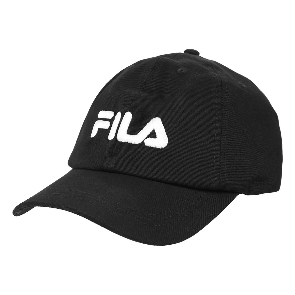 Boné Aba Curva Fila Letter Strapback Menor preço em Boné Aba Curva Fila Letter Strapback