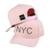 Boné Aba Curva NYC Ultra Six Snapback - Rosa