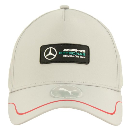 Boné Aba Curva Puma Mercedes-AMG Motorsport Snapback Cinza