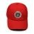 Boné Aba Curva Regulável Strapback Tigre - Vermelho