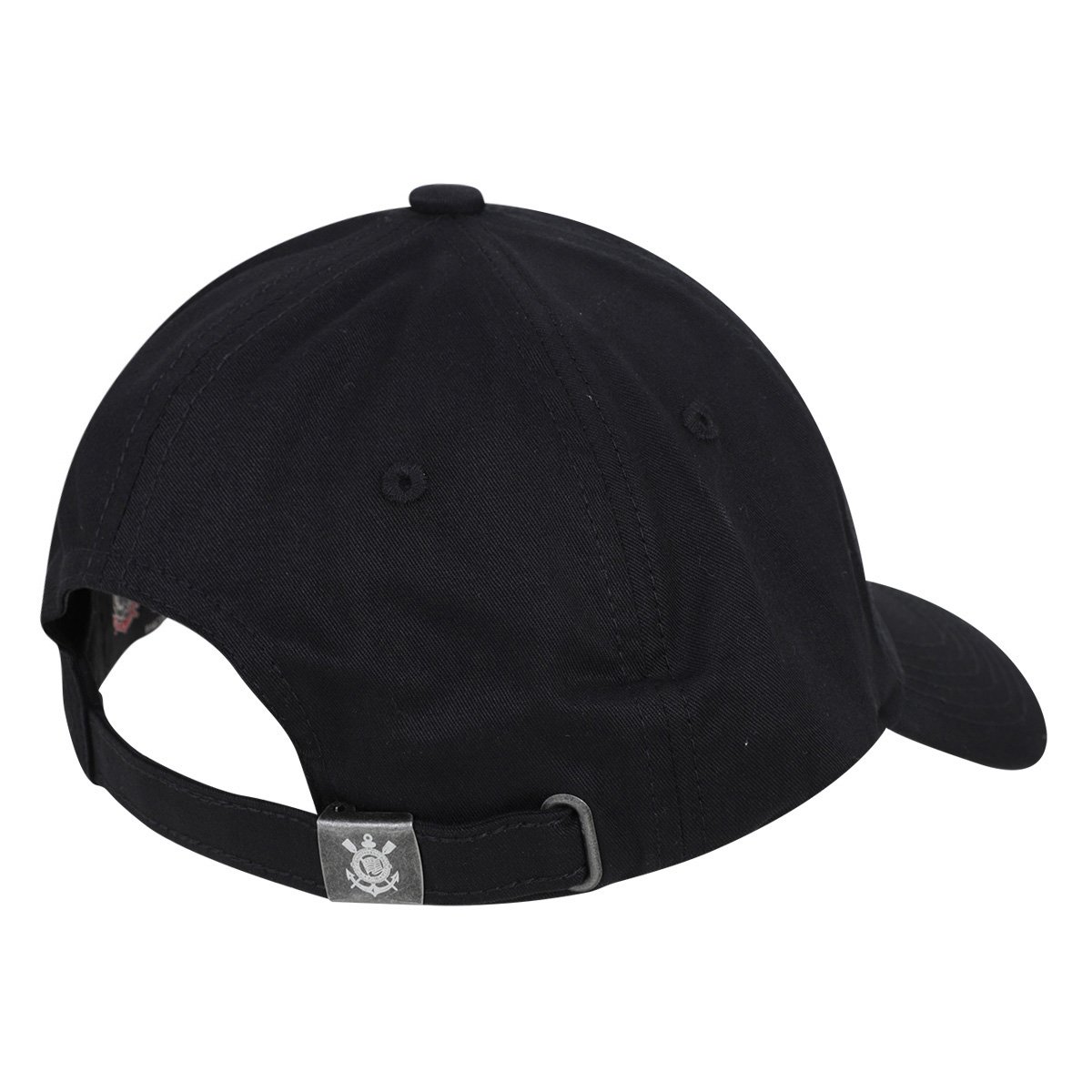 Boné Aba Curva SuperCap Corinthians Bordado Strapback - 2