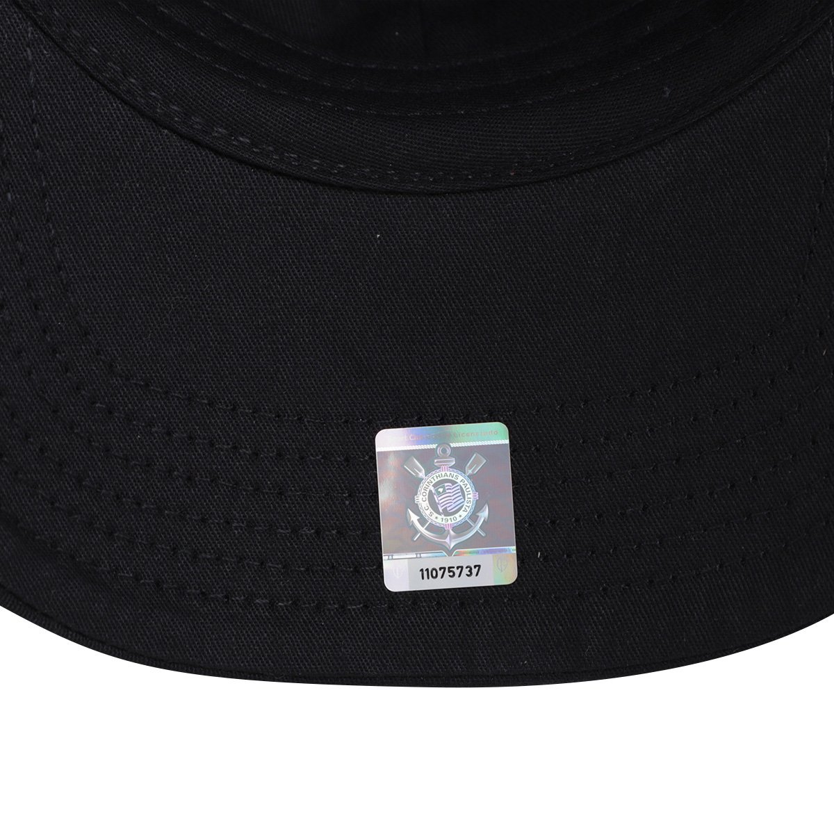 Boné Aba Curva SuperCap Corinthians Bordado Strapback - 3