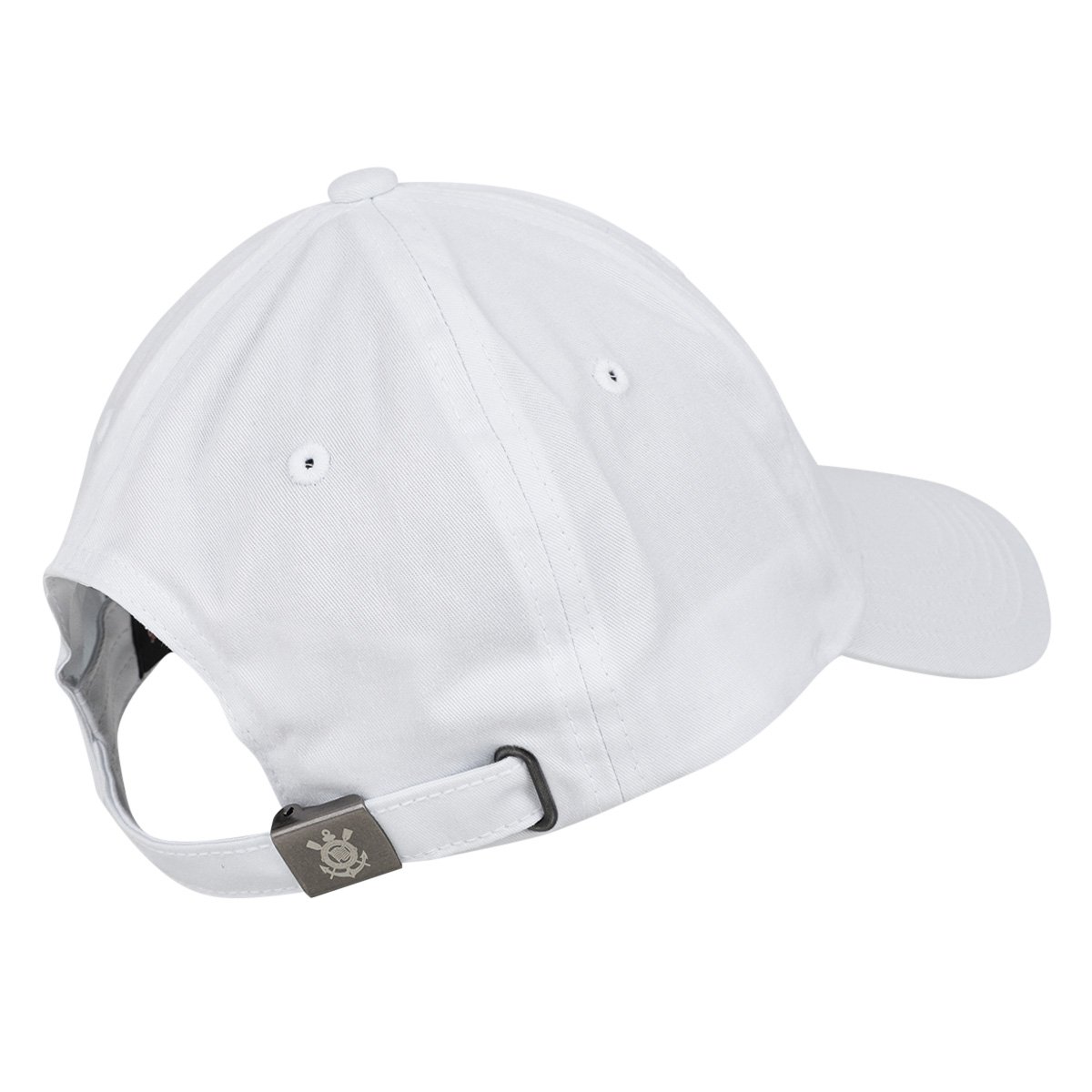 Boné Aba Curva SuperCap Corinthians Bordado Strapback - 2