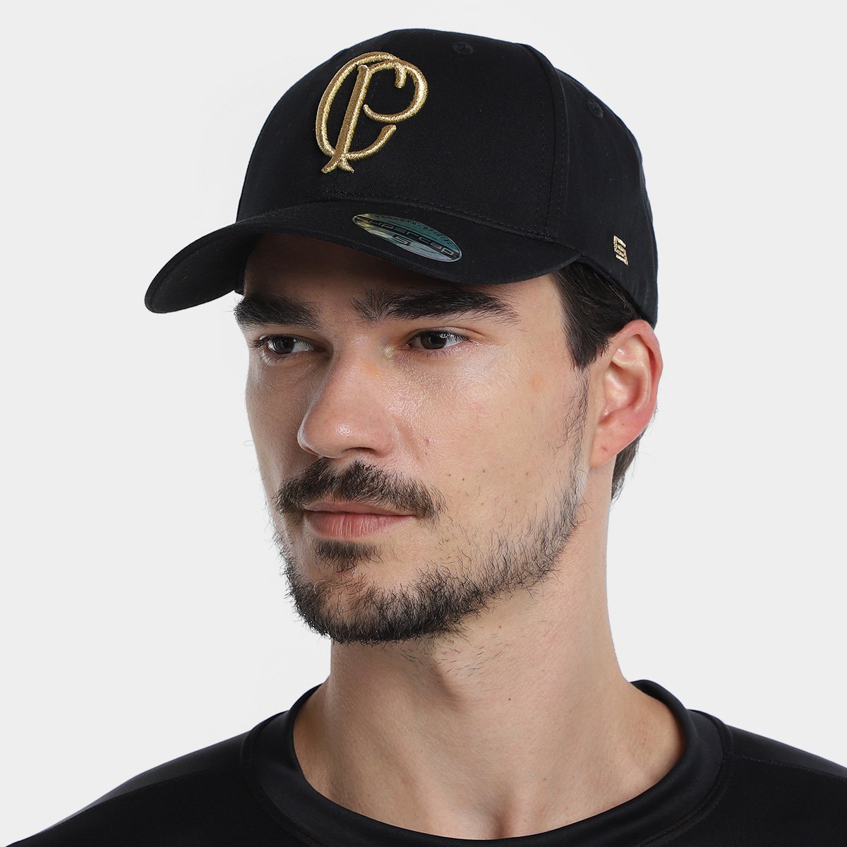Boné Aba Curva SuperCap Corinthians Strapback - 1