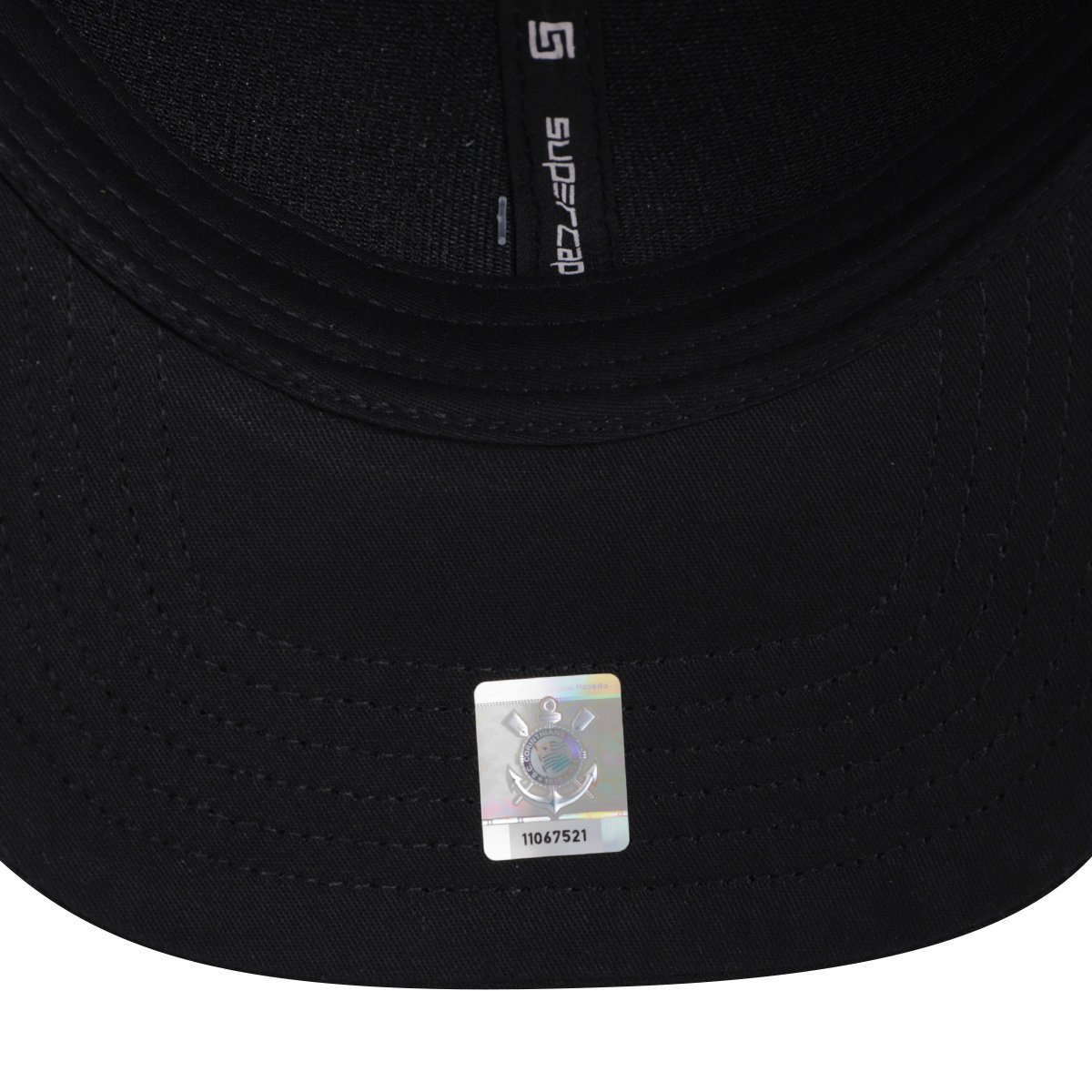 Boné Aba Curva SuperCap Corinthians Strapback - 3