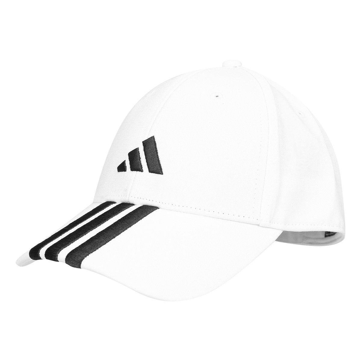 Boné Adidas Aba Curva Strapback 3 Listras Menor preço em Boné Adidas Aba Curva Strapback 3 Listras
