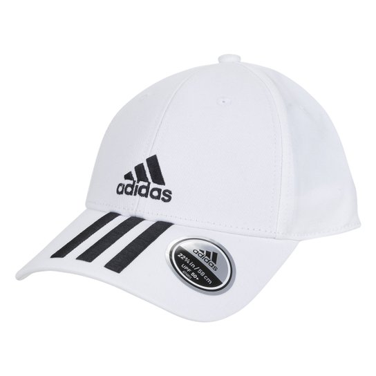Boné Adidas Aba Curva Strapback Proteção UV - Branco+Preto é ruim? Boné Adidas Aba Curva Strapback Proteção UV - Branco+Preto é boa?