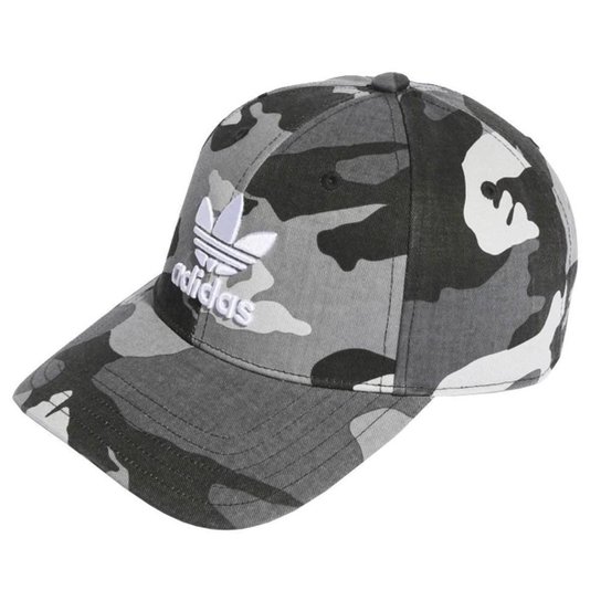 Boné Adidas baseball Camo - Cinza Menor preço em Boné Adidas baseball Camo - Cinza