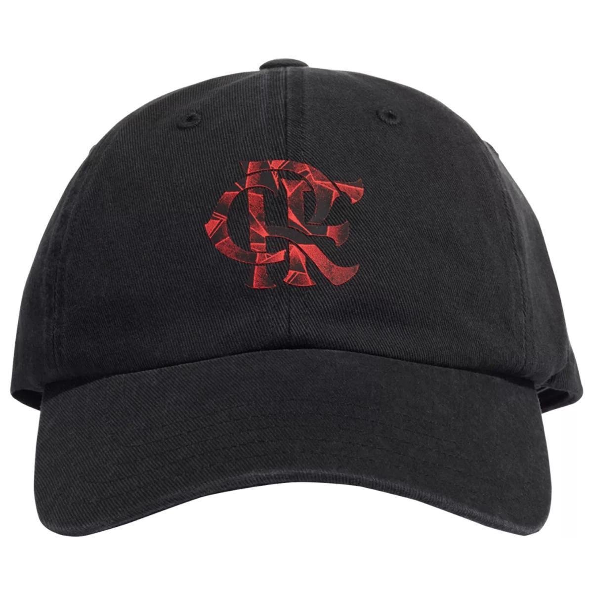 BONÉ ADIDAS FLAMENGO ABA CURVA PRETO Menor preço em BONÉ ADIDAS FLAMENGO ABA CURVA PRETO