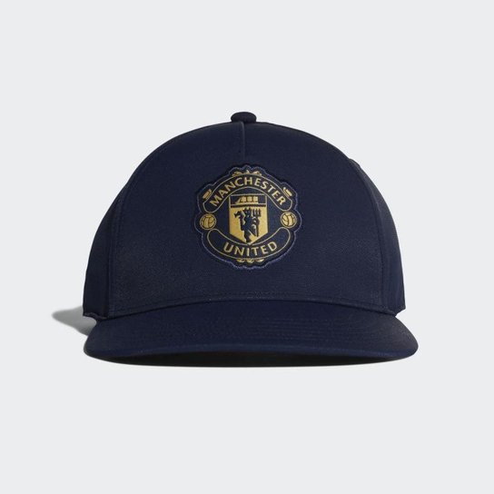 Boné Adidas Manchester United CW Aba Reta - Azul
