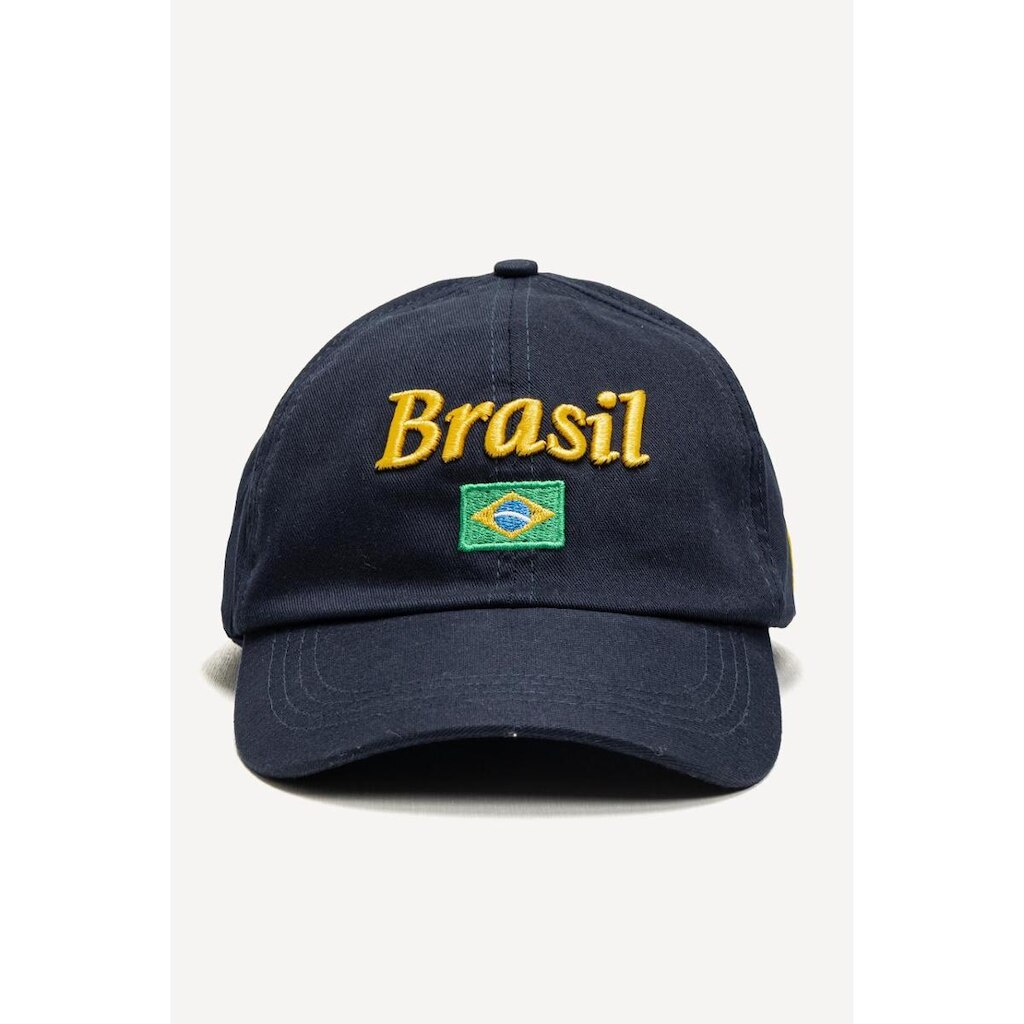 Boné Aleatory Bordado Bandeira Marinho
