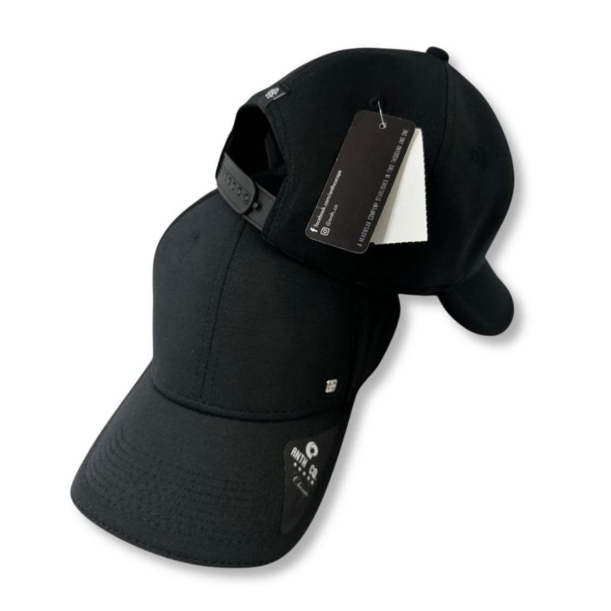 Boné Anth Co Basic Preto