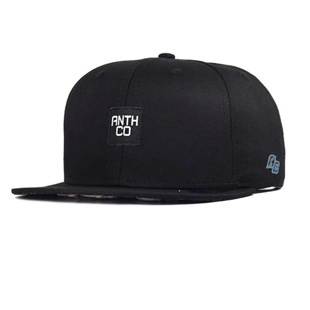 Boné Anth Co Fox Skate Aba Reta Bordado Strapback Fitão