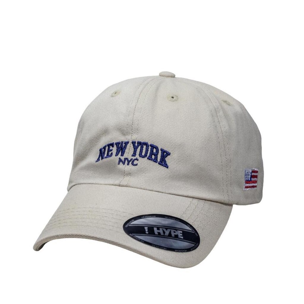 Boné Anth Co Hype Flag New York Bege