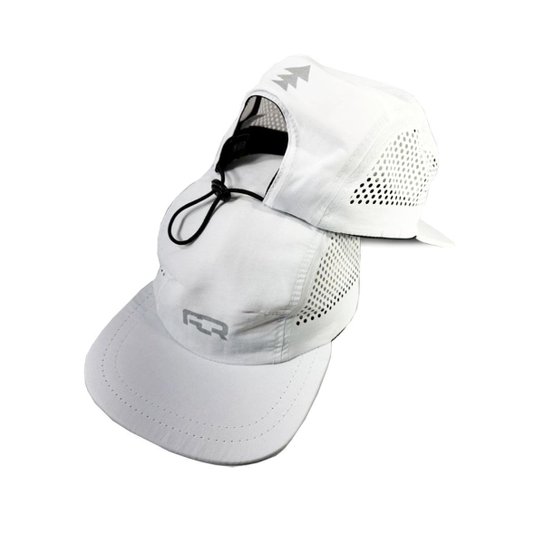 Boné Anth Co Three Panel Runners Corrida Rua Aba Flex Branco - Branco ...