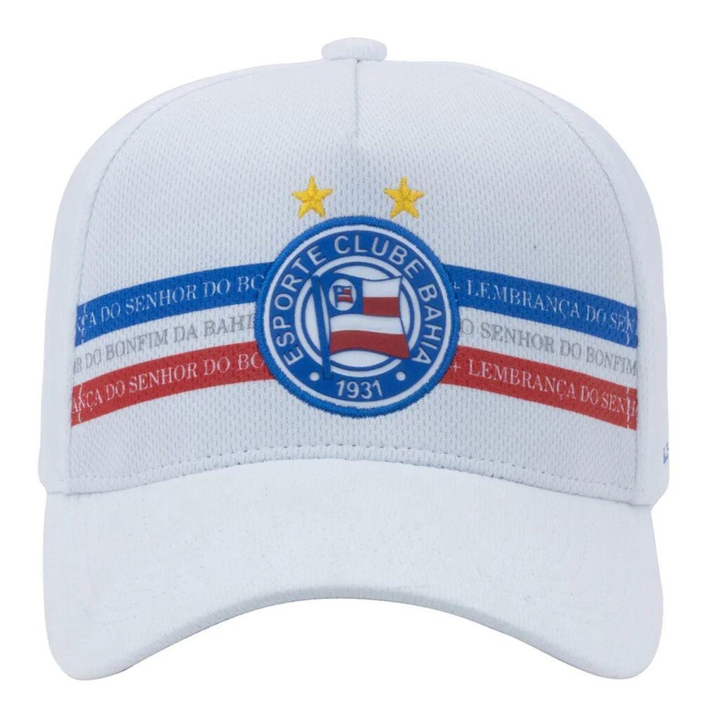 Boné Bahia Infantil Branco Listras Supercap