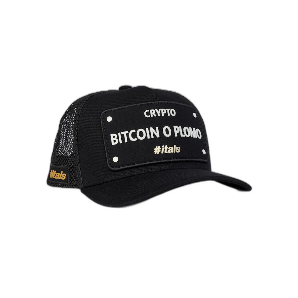 Boné Bitcoin Preto