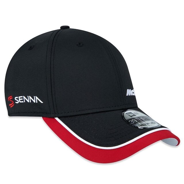 Boné Black New Era Ayrton Senna Oficial