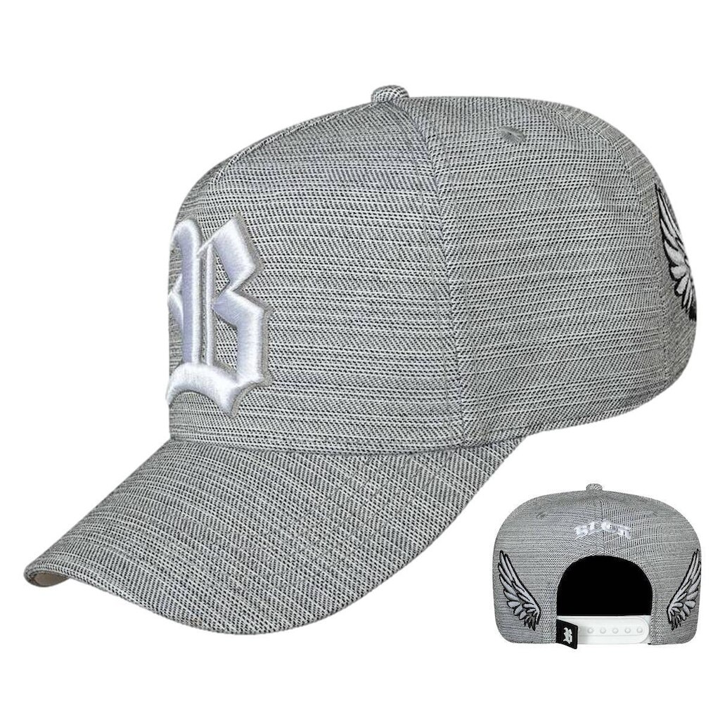 Boné Blck Brasil New Wings Aba Curva Asas Bordado Original