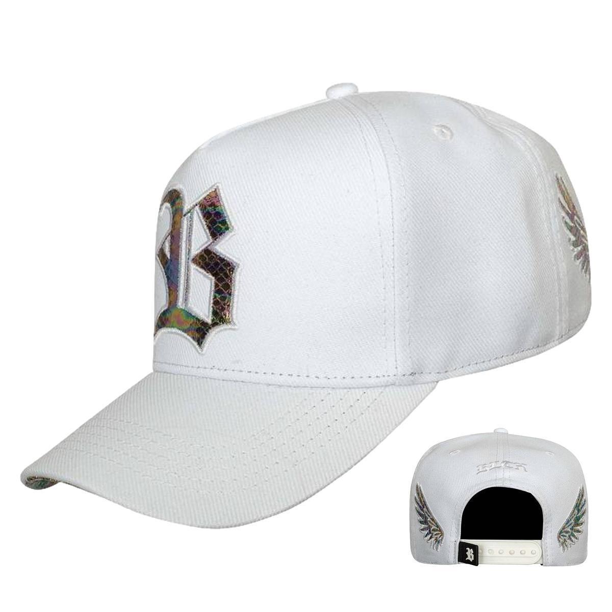 Boné Blck Brasil New Wings Snake Cobra Aba Curva
