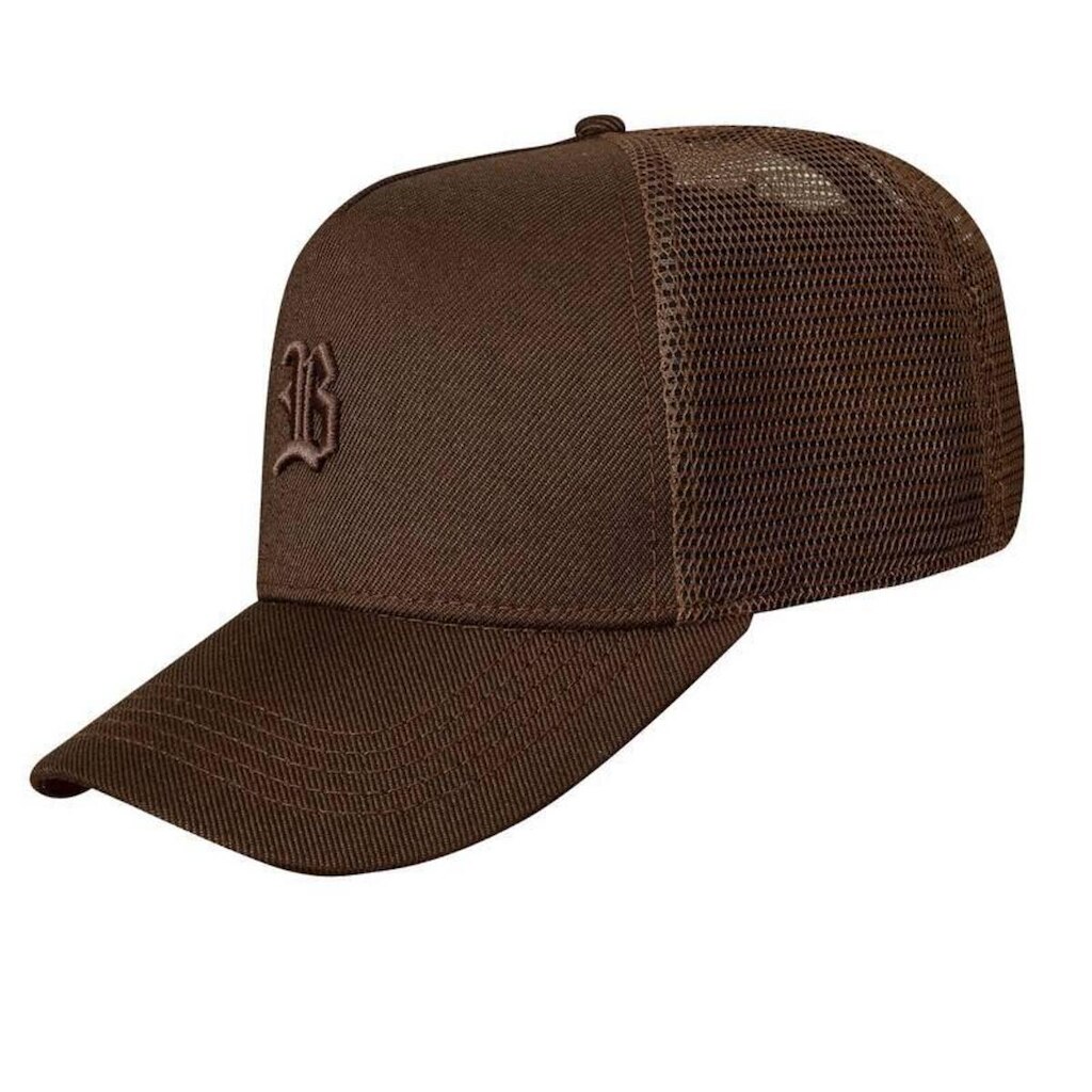 Boné Blck Brasil Trucker Tela Aba Curva Masculino Original