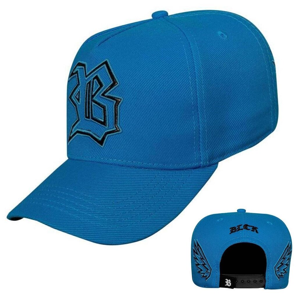 Boné Blck New Wings Asas Original Aba Curva Snapback Premium