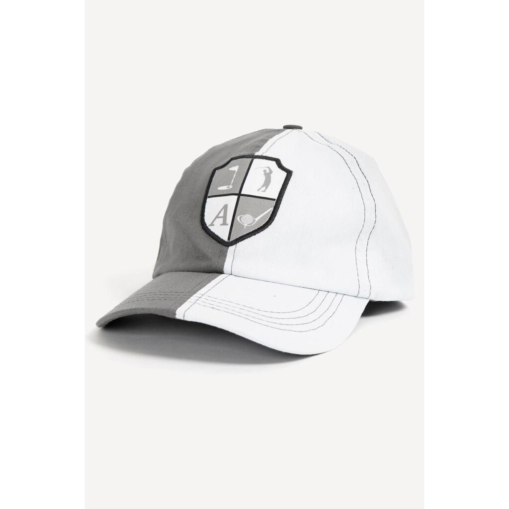 Boné Bordado Aleatory Emblem Cinza