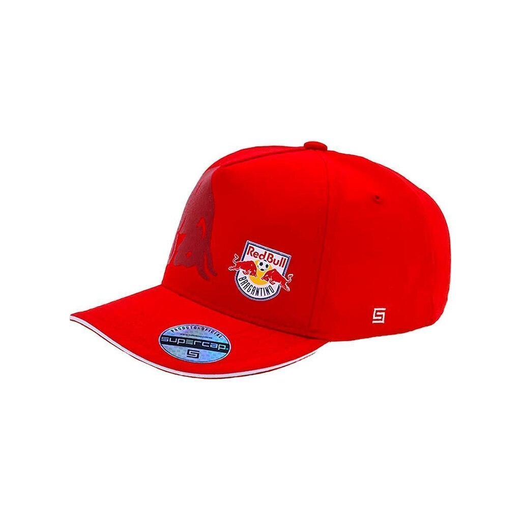 Boné Bragantino SuperCap Vermelho Aba Curva - Masculino