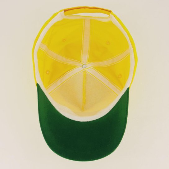 Boné Brasil Amarelo e Verde