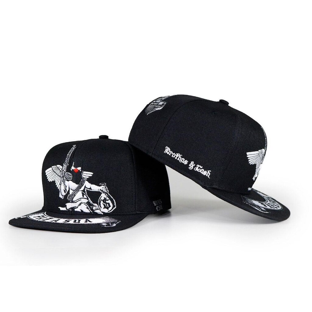 Boné Brothas And Cash Snapback aba reta Anjo BRO-274