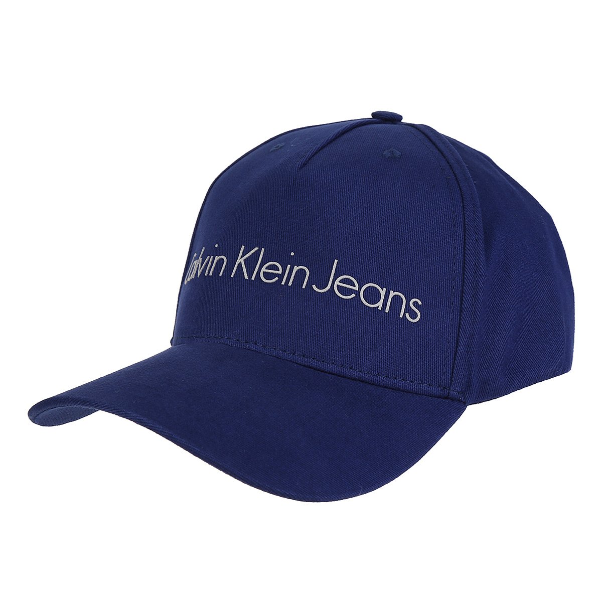 Boné Calvin Klein Aba Curva Logo - Azul Royal | Netshoes