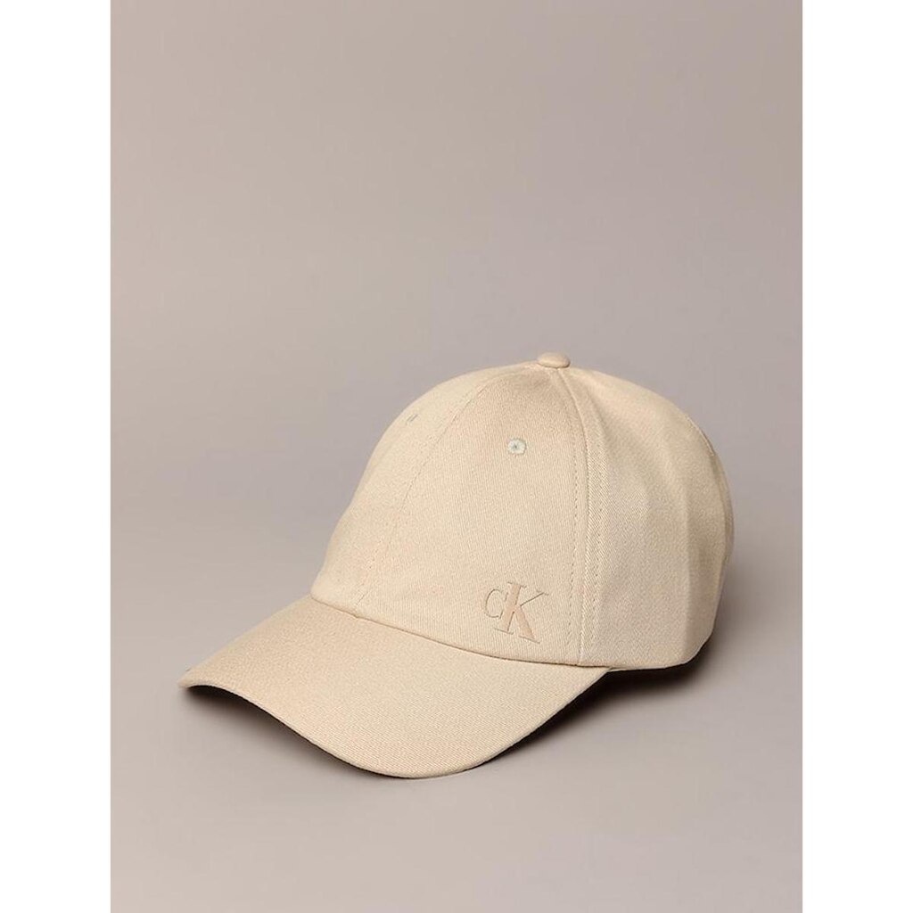 Boné Calvin Klein Jeans 6 Gomos Ck - Caqui Claro