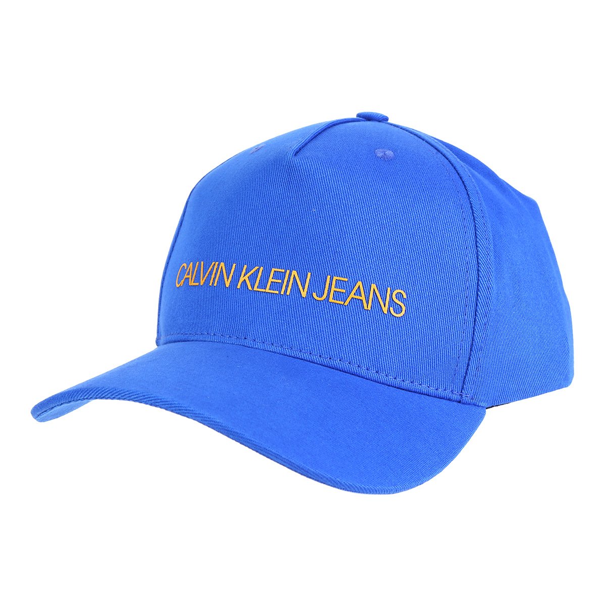 Boné Calvin Klein Logo Aba Curva - Azul Royal | Netshoes