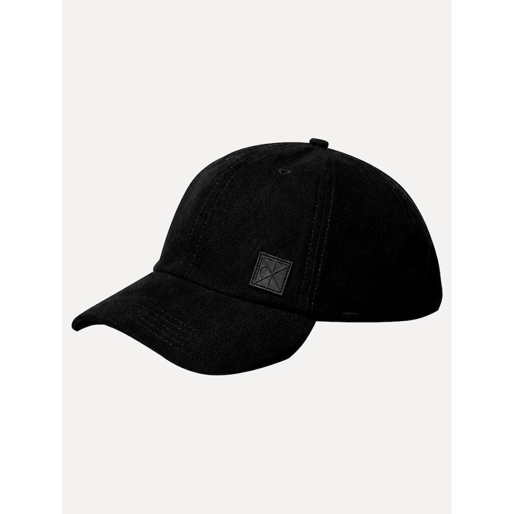 Boné Calvin Klein Masculino 6 Gomos Camurça CK Preto