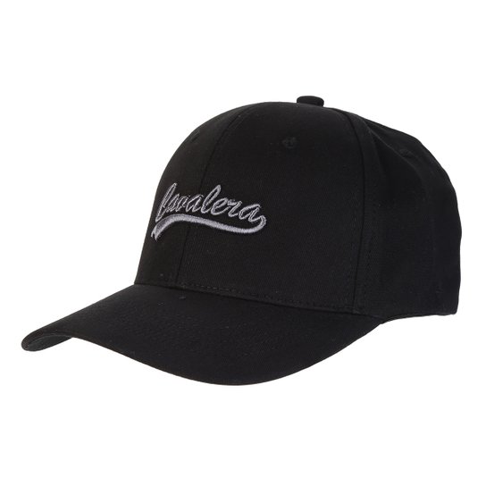 Boné Cavalera Ricardo Aba Curva - Preto Menor preço em Boné Cavalera Ricardo Aba Curva - Preto