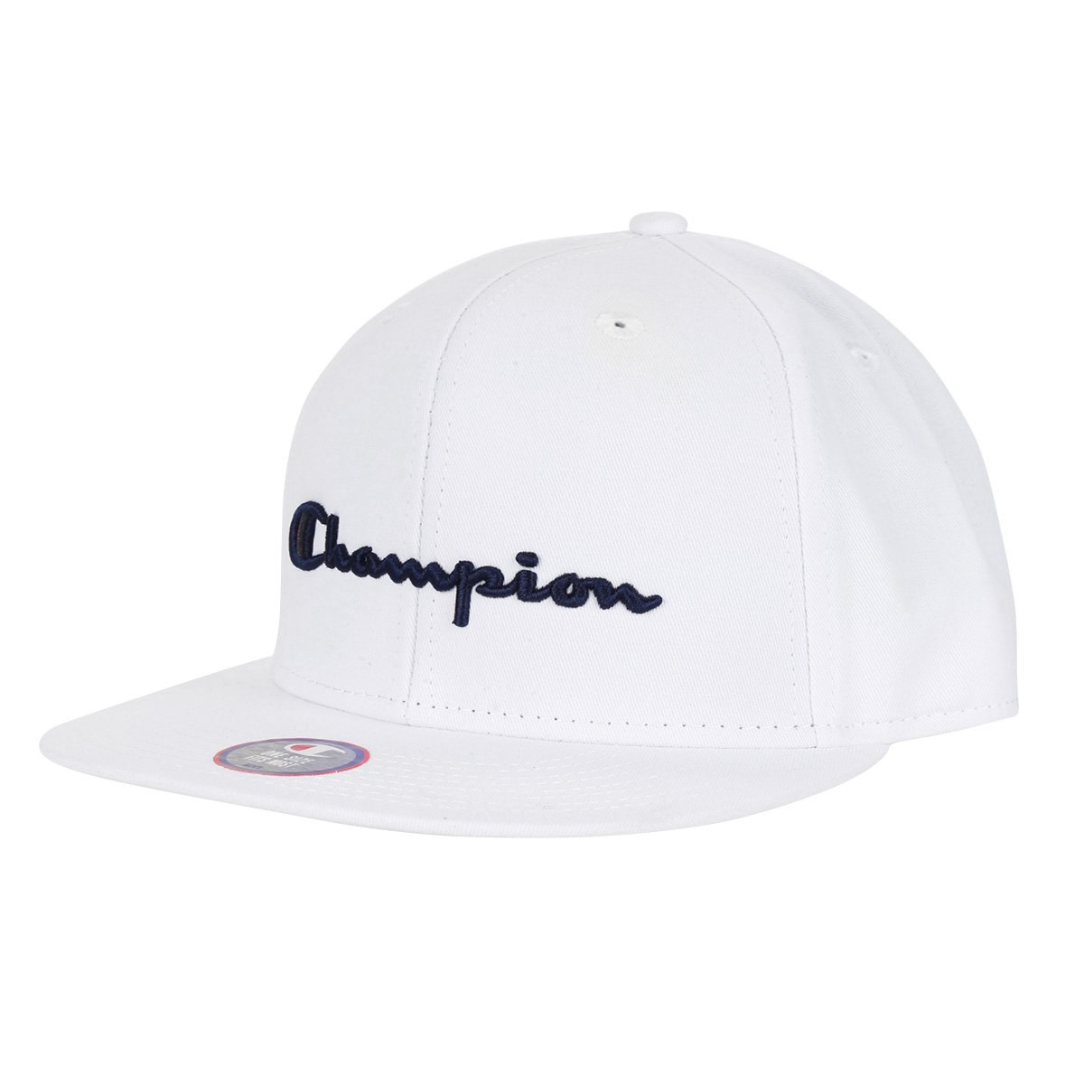 Boné Champion Aba Reta Snapback BB Hat - Branco | Netshoes