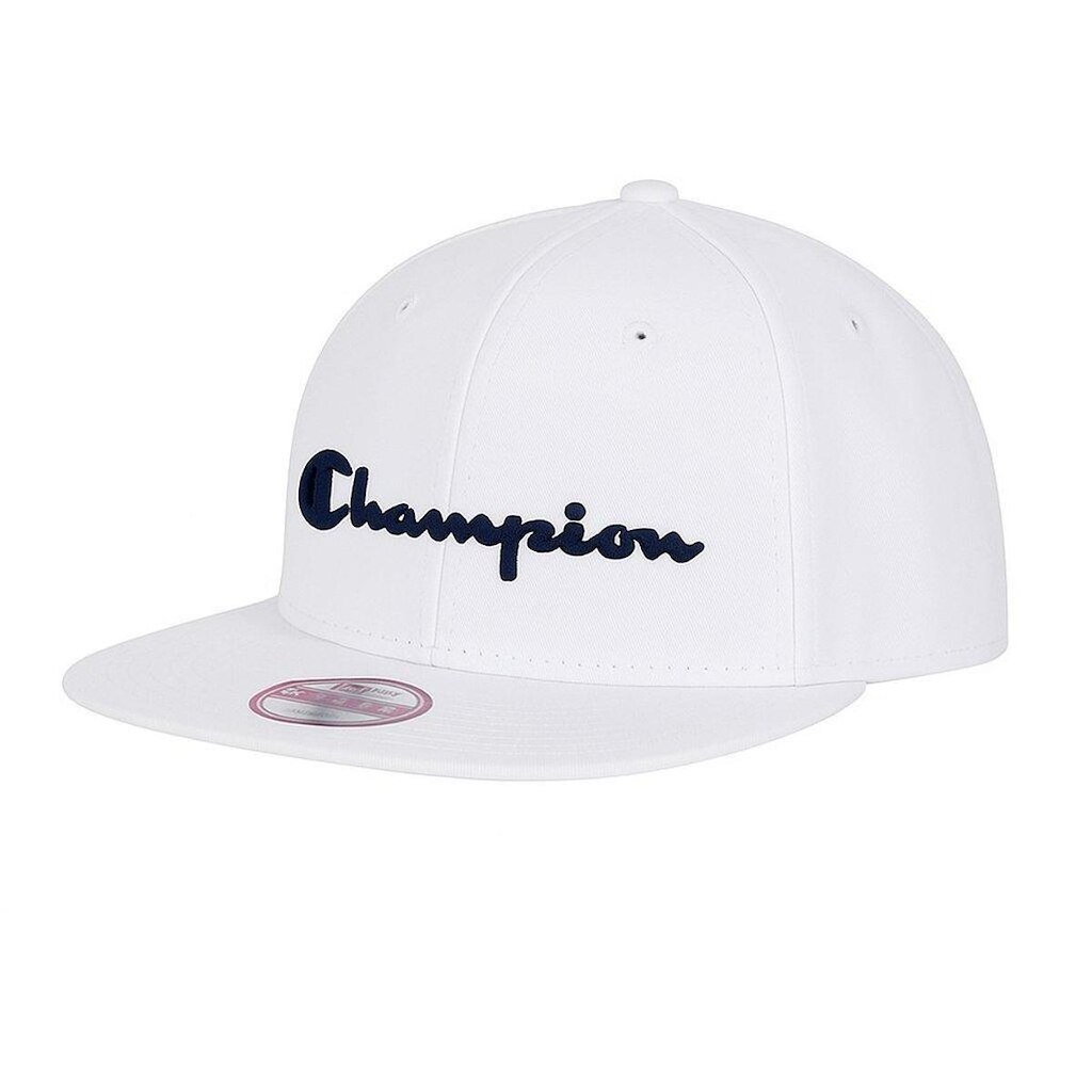 Boné Champion Masculino Script Aba Reta Branco