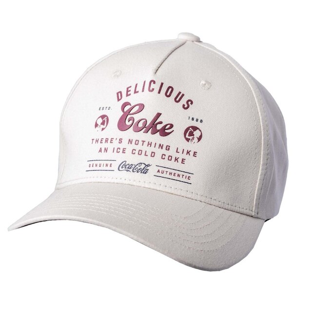 Boné Coca Cola Silk Coke Delicious Kaki Claro | Netshoes