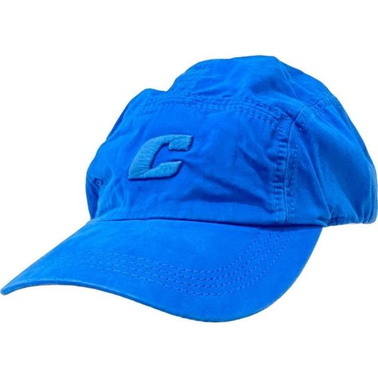 Boné Colcci Aba Curva Five Panel Strapback - Azul Menor preço em Boné Colcci Aba Curva Five Panel Strapback - Azul